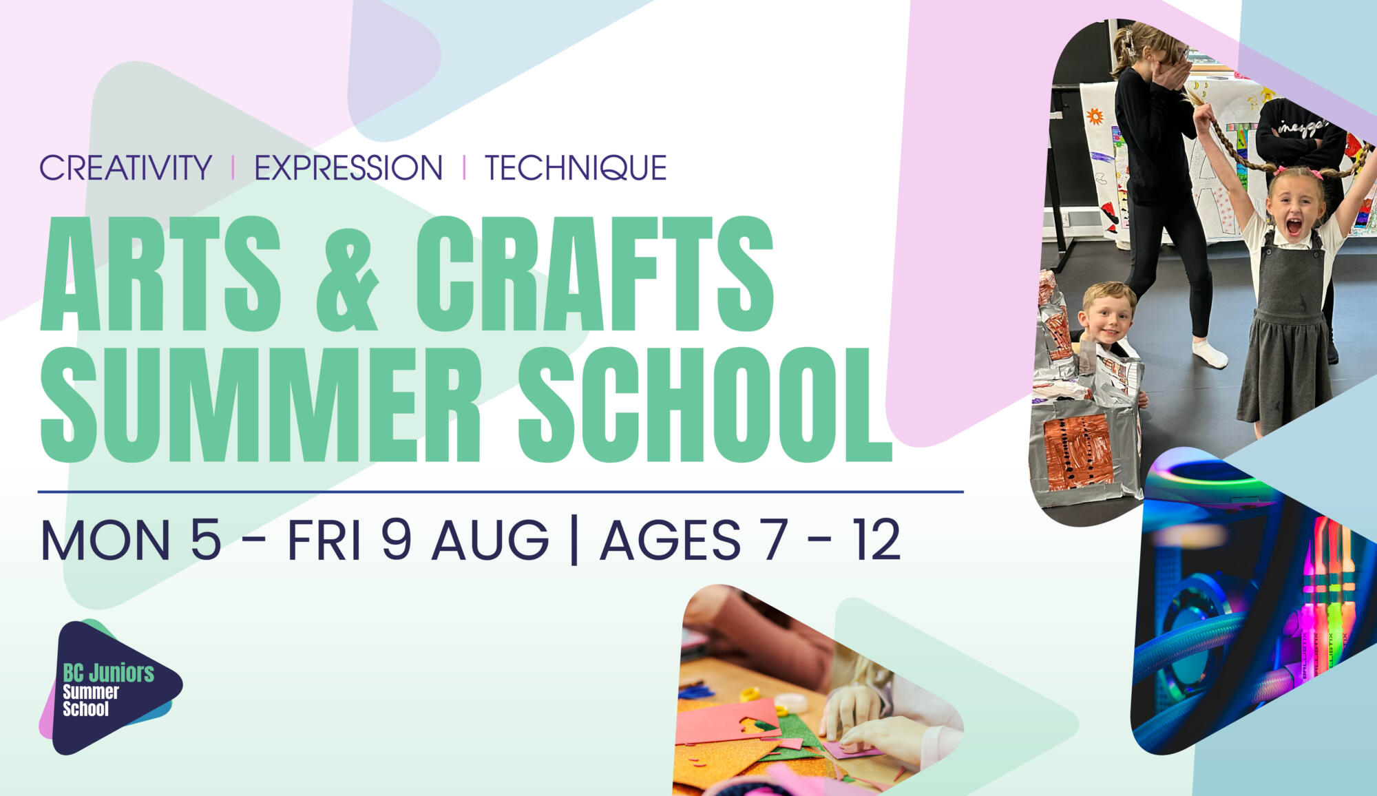 Arts & Crafts Summer School (5-9 August 2024)