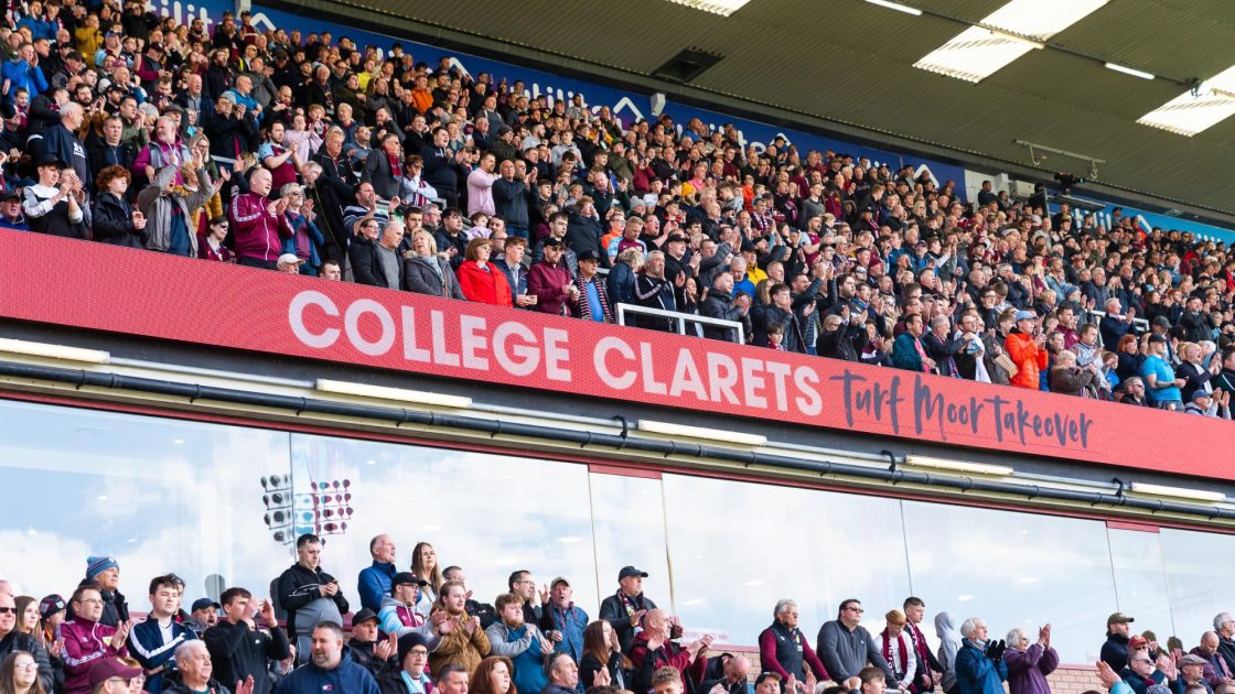 College Clarets Takeover at Burnley FCs Turf Moor